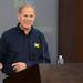 Michigan men's head basketball coach John Beilein addresses the media during a press conference at the Junge Family Champions Center on Wednesday. Melanie Maxwell I AnnArbor.com